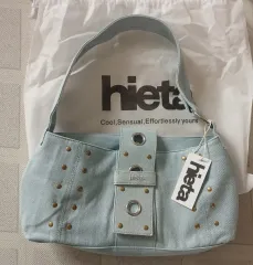 新品 hieta Nita ライト デニム ショルダーバッグ ヒエタ