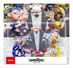 【新品】amiibo すりみ連合セット［フウカ／ウツホ／マンタロー］（スプラトゥーンシリーズ）　アミーボ