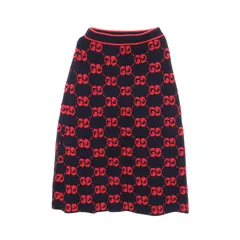 GUCCI グッチ GGウール ブークレ ジャカード スカートのサムネイル