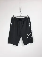 ナイキ ドライフィット スウッシュ ストレッチ 밴딩 ハーフパンツ ブラック メンズ 28-30インチ 0408