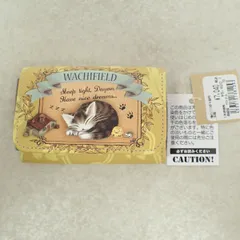 わちふぃーるど ダヤン 極小三つ折り財布 丸猫 紙タグ付 Wachifield 池田あきこ【IOのサムネイル