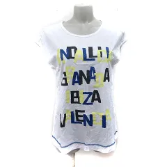 キャラオクルス CARA O CRUZ Tシャツ カットソー フレンチスリーブ 白 ホワイト /YI