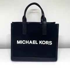 MICHAEL KORS キャンバス トート COOPER 2WAYバッグ ブラック