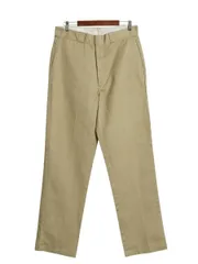 【お得なクーポン配布中!】 90s USA製 ディッキーズ 874 ワーク パンツ メンズ 34 34 古着 オールド チノ スラックス ノータック ストレート チノパン カーキ ベージュ