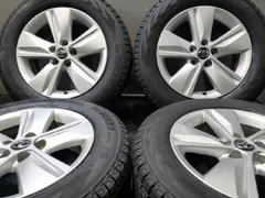 タイヤ新品 25年 バランス済【YK G075 225/65R17】スタッドレス【トヨタ 60ハリアー純正ホイール 17インチ 7J5HPCD114.3+39】RAV4も VTL442のサムネイル