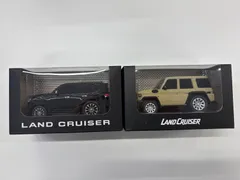 【トヨタ】ランドクルーザー　フィギュア　2点セット