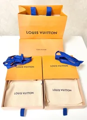LOUIS VUITTON ギフトBOX 空箱 保存袋 ショップ袋 リボン付き まとめ売り ギフト用