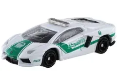【中古】トミカ 1/68 ランボルギーニ アヴェンタドール LP 700-4 ドバイ警察仕様(ホワイト×グリーン) 「トミカ No.87」