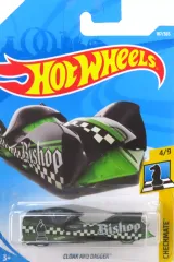 【中古】ミニカー 1/64 CLOAK AND DAGGER(ブラック×グリーン×ホワイト) 「Hot Wheels CHECKMATE」 [FJX58]