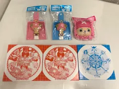 未使用★ ONEPIECE ワンピース グッズ ノベルティ  絵皿 お掃除グッズ 6点まとめて