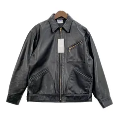 BEAMS ビームス Lee リー 別注 レザージャケット シングルライダース 91-B Lamb Leather Jacket Sサイズ ブラック アウター DM18663■のサムネイル