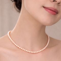 4℃ 淡水パール ネックレス ピンク系　限定ケース 4℃ 淡水パール ネックレス ピンク系 限定ケース - メルカリ