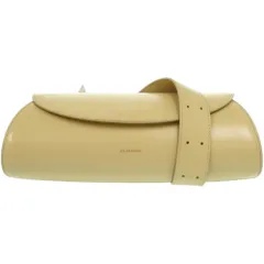 新品同様 ジルサンダー Cannolo Small カンノーロ スモール レザー ライトイエロー 黄 ショルダーバッグ 0614 JIL SANDERのサムネイル