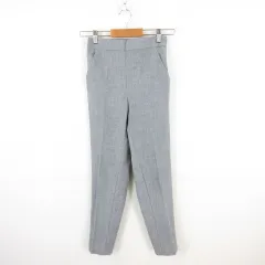 ジーユー GU 2WAYストレッチテーパードパンツ グレー S *A327