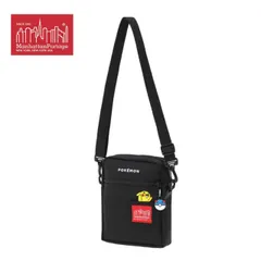 【新品】 マンハッタンポーテージ ポケモン ショルダーバッグ MP1403PL2BPPKMN25 ブラック ピカチュウ イーブイ ゲンガー ミニショルダー 数量限定 Manhattan Portage