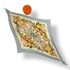 エルメス ロマンス ポロサス クロコダイル 茶 スカーフベルト スカーフ