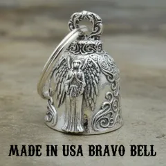 本物【MADE IN USA】エンジェル お守り 魔除け バイカー ブラボーベル BRAVO BELL MADE IN USA 直輸入 本物 新品 英文説明書付き ガーディアンベル バイカーベル  :AMBB-031