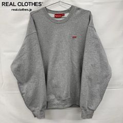 Supreme Small Box Logo Crewneck グレー - メルカリ