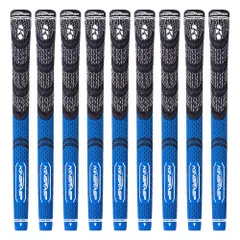 無料テープ付き スタンダードサイズ バックラインなし 9本セット 多色 ラバー 滑り止め 【交換ツール付き】ゴルフグリップ