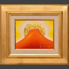 日本の美しい景色シリーズ1・桜富士山AIデジタルアート20枚限定○がん