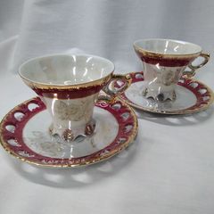OHASHI CHINA ティーカップ＆ソーサー 2客セット - メルカリ
