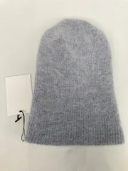 nugu ヌグ ニットキャップ/ビーニー Free グレー