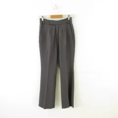 ローリーズファーム LOWRYS FARM カラーフレアパンツ ロング グレー M *A509