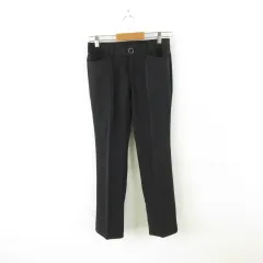 ロングパンツ ストレッチ 黒 61 *A572