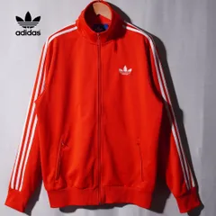 アディダス オリジナルス adidas ORIGINALS ファイヤーバード トラックジャケット XL オレンジレッド ロゴ刺繍 Firebird ジャージ スポーツウェア Y2K ストリート スポーツミックス オーバーサイズ 古着 C455