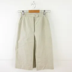 ザ スコッチ ハウス The Scotch House スカート ミディ丈 台形 ベージュ *T945のサムネイル
