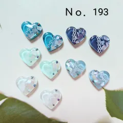 レジン カボション ハンドメイド シェル オリジナルパーツセット Ｎｏ．193