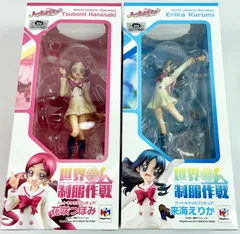 A2987・ハートキャッチプリキュア 世界制服作戦 花咲 つぼみ 来海 えりか フィギュア 2体 セットのサムネイル