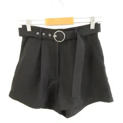 エモダ EMODA キュロット ショートパンツ 黒 M *A163