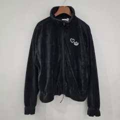 アディダス ツアーベルベット トラックジャージ S