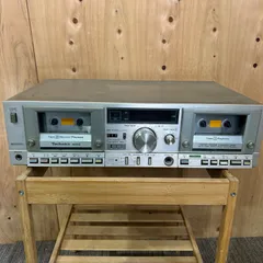 【SGM】ジャンク Technics テクニクス RS-M202 ダブルカセットデッキのサムネイル
