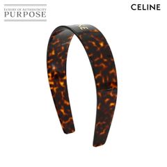 セリーヌ　カチューシャ　ダークハバナ CELINE ダークハバナ カチューシャ ヘアバンド - メルカリ