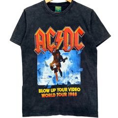 T-782 PULL&BEAR AC/DC バンドTシャツ 30YEARS黒M - メルカリ