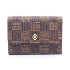 ルイ・ヴィトン LOUIS VUITTON コインケース ポルトモネプラ N61930 PVCコーティングキャンバス ポルトモネ・プラ レディース Used A