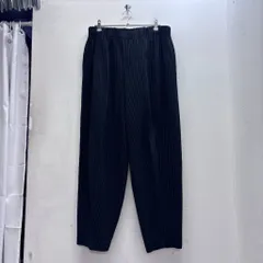 HOMME PLISSE ISSEY MIYAKE オムプリッセイッセイミヤケ 20SS Pleats Pants プリーツパンツ HP01JF218 ブラック size:2【中目黒B04】 のサムネイル