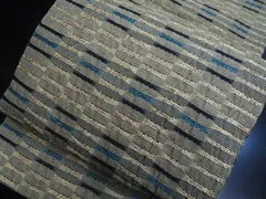 a2510-144 名古屋帯 八寸 美品 正絹 着物 松葉仕立て 全通