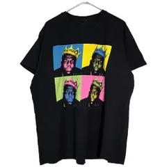 The Notorious B.I.G. ノトーリアス・B.I.G. 半袖Ｔシャツ ミュージシャン ブラック(メンズ XL)中古 古着 X7650