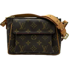 ルイ・ヴィトン LOUIS VUITTON ヴィバシテPM M51166 ブラウン モノグラム レディース ショルダーバッグ