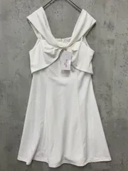 新品 my Minette by Tika マイミネット ドレス ミニ ワンピース sizeM/白 ■■ レディース