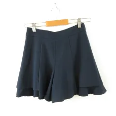 ミッシュマッシュ MISCH MASCH ショートパンツ キュロット 紺 M *A392のサムネイル