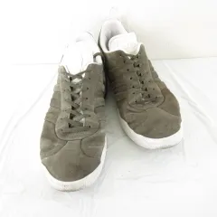 アディダスオリジナルス adidas originals ガゼル ローカットスニーカー スエード カーキ 28㎝ *A750