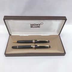 MONTBLANC 万年筆 ボールペン セット ケース付き - メルカリ