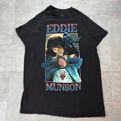 O-1209 Netflix Stranger Things Eddie Munson ストレンジャーシングス エディマンソン グラフィックプリントTシャツ サイズS