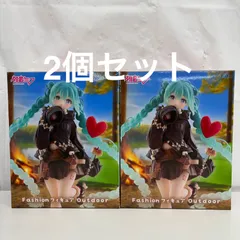 未開封 初音ミク Fashion フィギュア Outdoor 2個セット LF4374  f107