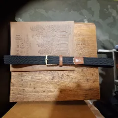 ポロ ラルフローレン ケーブル編み ベルト 34サイズ