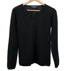 S Max Mara(マックスマーラ) カーディガン サイズM レディース美品  黒 カシミヤのサムネイル